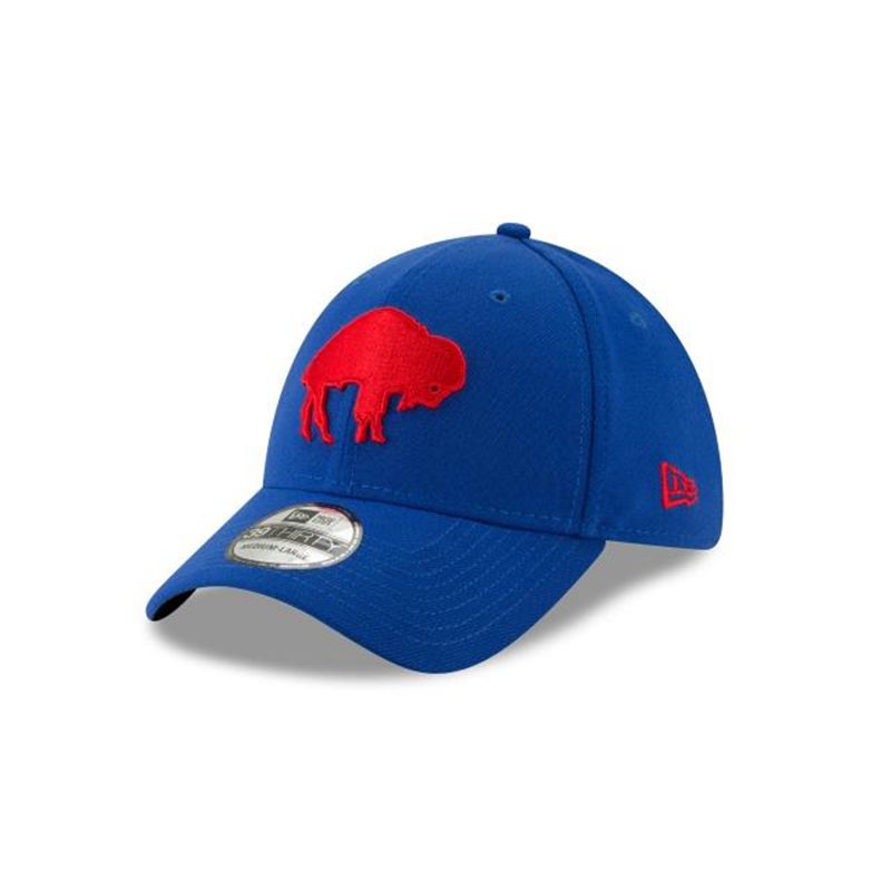 NFL Buffalo Bills Team Classic 39Thirty Stretch Fit (IVG2490) - Blue New Era Caps